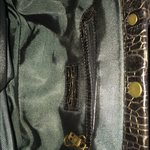 Jessica Simpson Crocodile Cross-body Satchel Tote - Picture 4 of 5